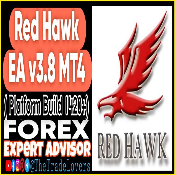 Red Hawk EA v3.8 MT4 with SetFiles (Works on Build 1421+) | Forex Robot | MT4 Expert Advisor - The Trade Lovers