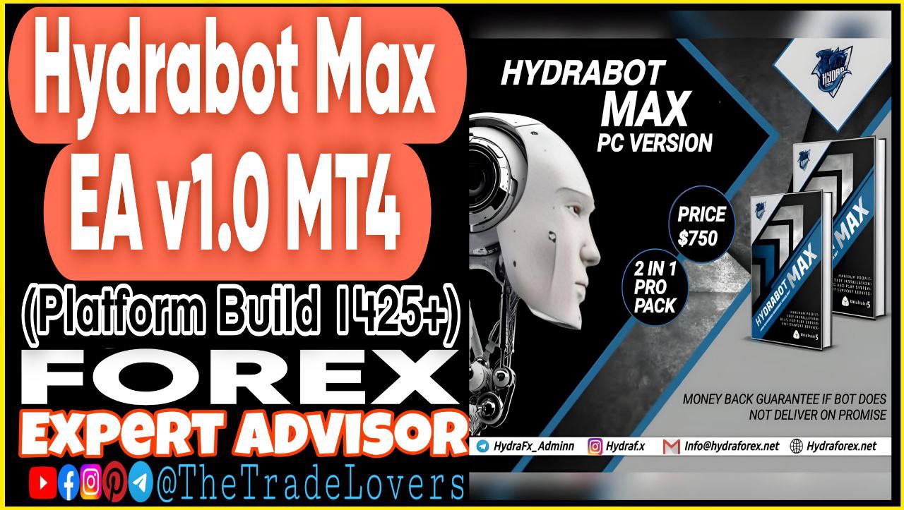 Hydrabot Max EA V1.0 MT4 (1425 ) MT5 ( 4620 ) | Forex Robot | Expert Advisor - Payhip