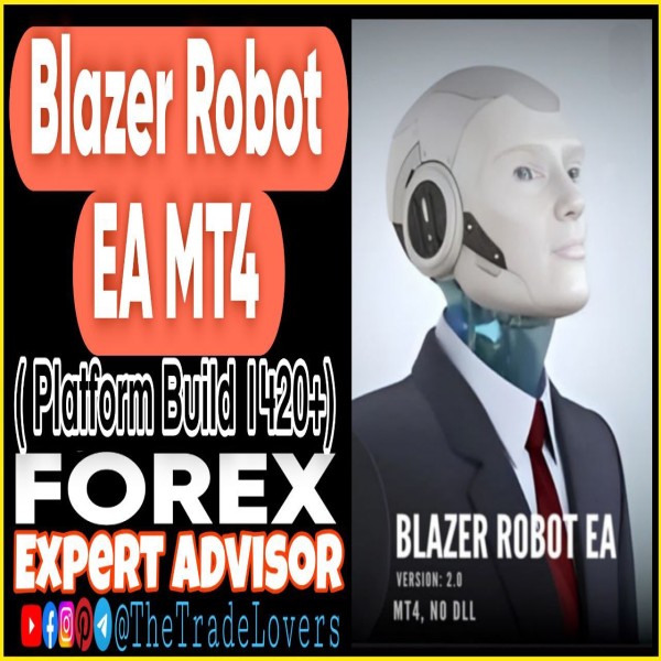 Blazer Robot V2 EA MT4 (Works on Build 1421+) | Forex Robot | MT4 Expert Advisor - The Trade Lovers