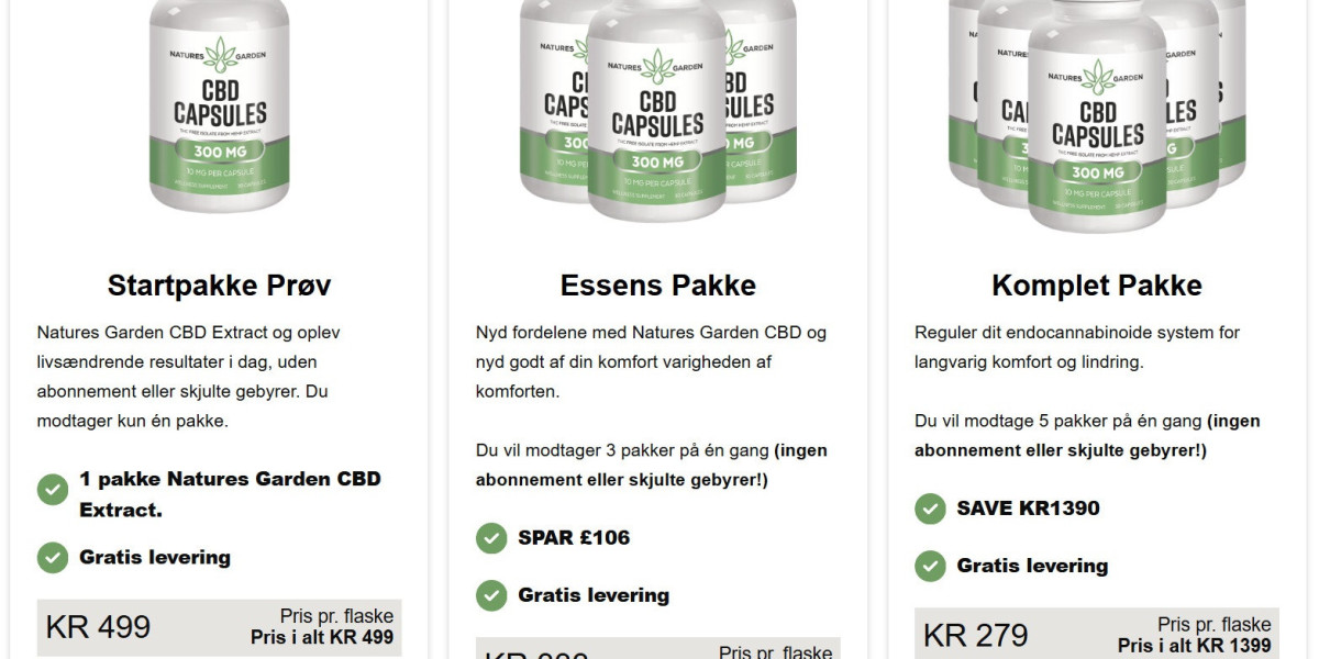 Natures Garden CBD Danmarks officielle hjemmeside og anmeldelser