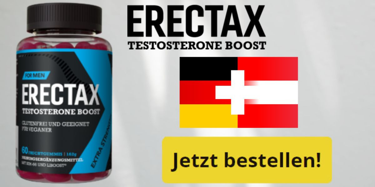 Erectax Testosterone Booster DE, AT, CH Offizielle Website, Funktionsweise