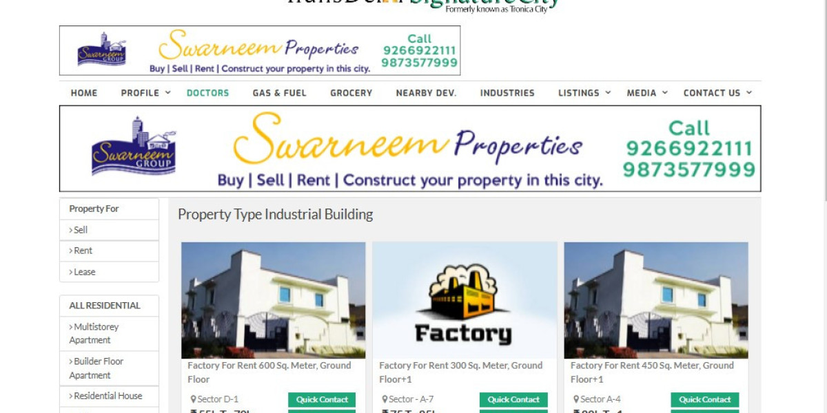 Industrial Property in Delhi NCR: