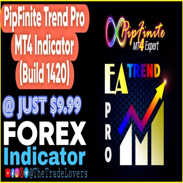 PipFinite Trend PRO V5.1 Indicator MT4 (Works on Build 1421+) | Forex MT4 Indicators - The Trade Lovers