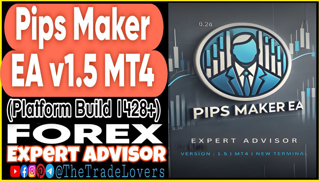 Pips Maker EA v1.5 MT4 (Works on Build 1428 ) | Forex Robot | MT4 Expert Advisor - Payhip