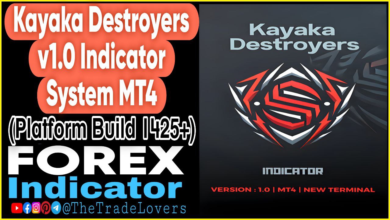 Kayaka Destroyers Indicators System MT4 (Platform Build 1425 ) Forex MT4 Indicators - Payhip