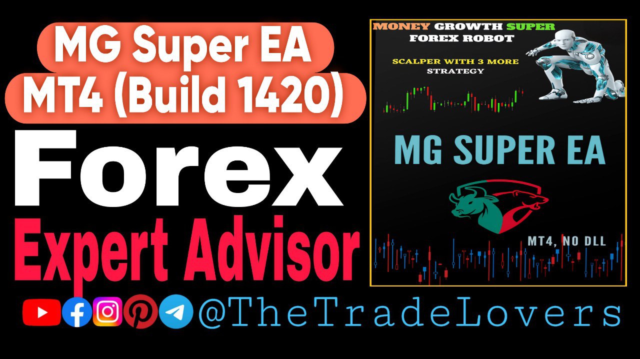 MG Super EA MT4 No DLL (Platform Build 1420) | Forex Robot | MT4 Expert Advisor - Payhip