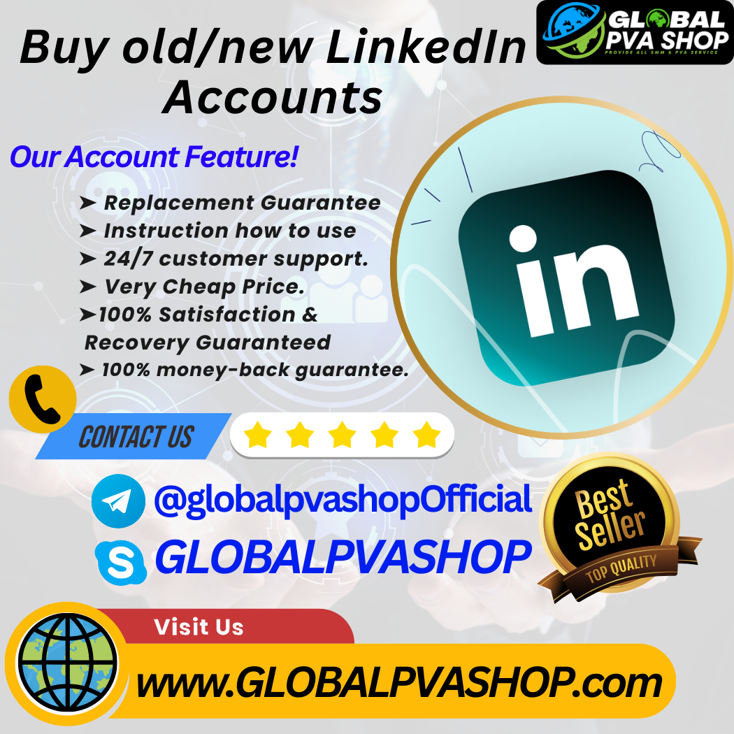 Buy LinkedIn Accounts - Global PVA Shop