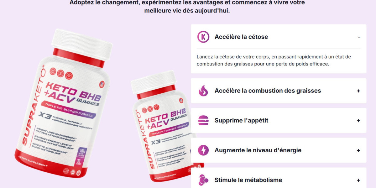 Supra Keto BHB + ACV Gummies FR, BE, LU & CH Site Officiel, Avantages & Où Acheter ?