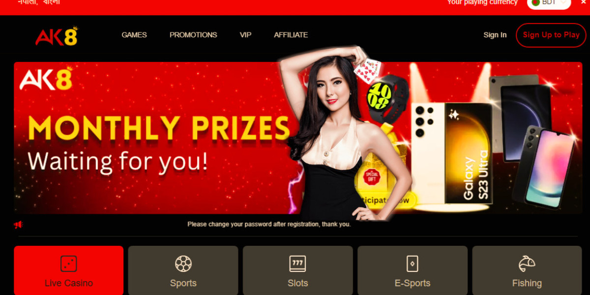 Monthly Prizes Await You At AK8 Bangladesh Casino Online – Join The Fun!