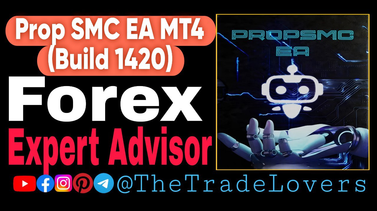 PropSMC EA MT4 No DLL (Platform Build 1420) | Forex Robot | MT4 Expert Advisor - Payhip