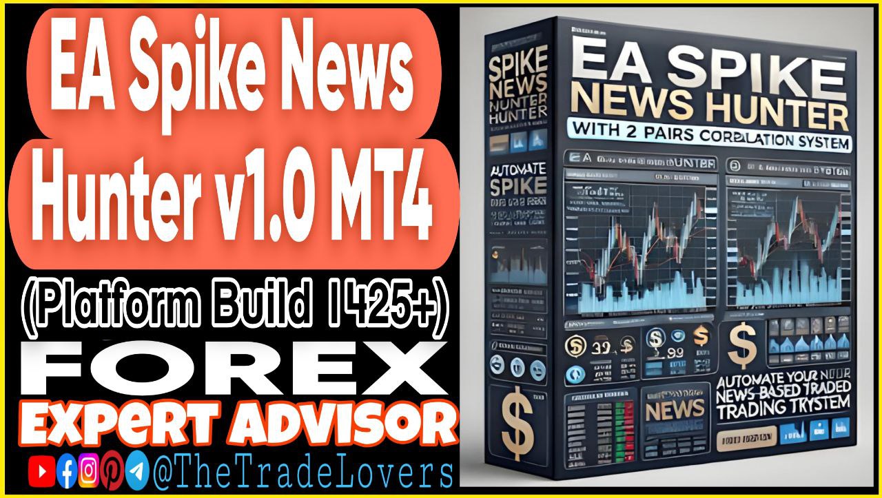 EA Spike News Hunter v1.0 MT4 (Works on Build 1425 ) | Forex Robot | MT4 Expert Advisor - Payhip