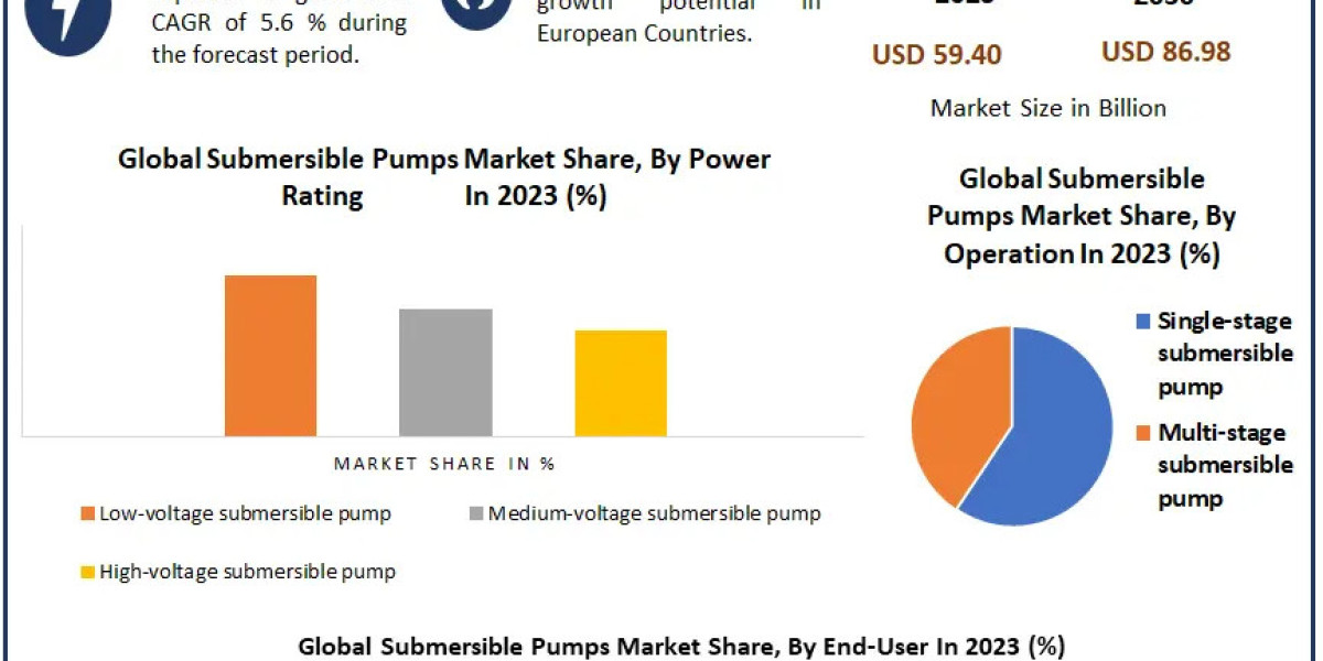 Submersible Pumps Market Poised for Growth with Advancements in Energy-Efficient Pumping Solutions 2030