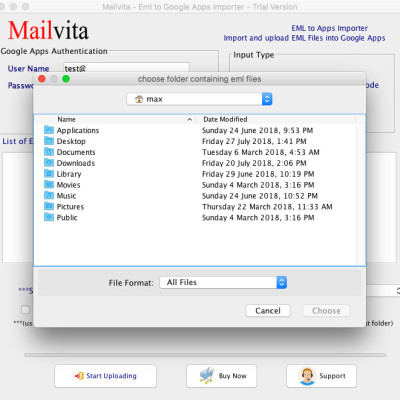 Mailvita EML to G Suite Importer For Mac Software Profile Picture