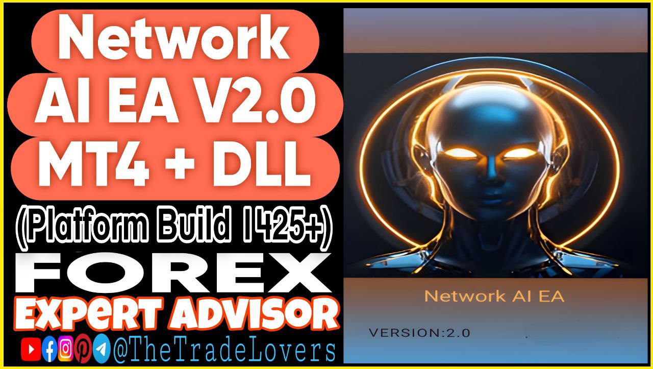 Network AI EA v2.0 MT4 DLL (Works on Build 1425 ) | Forex Robot | MT4 Expert Advisor - Payhip