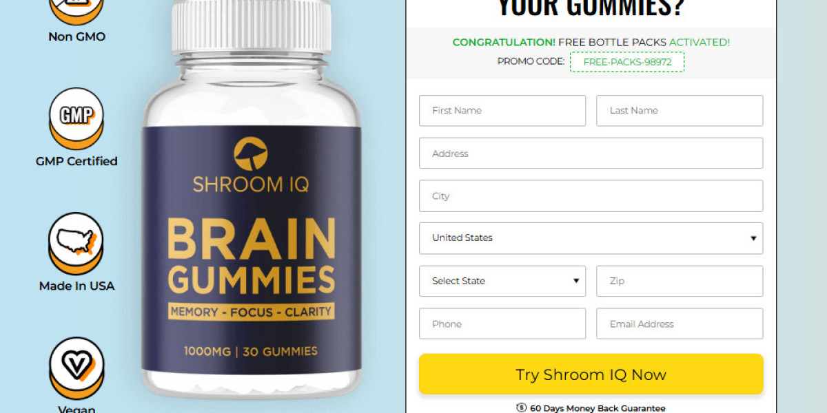 Shroom IQ Brain Gummies Official Website, Reviews [2025] & Price For Sale