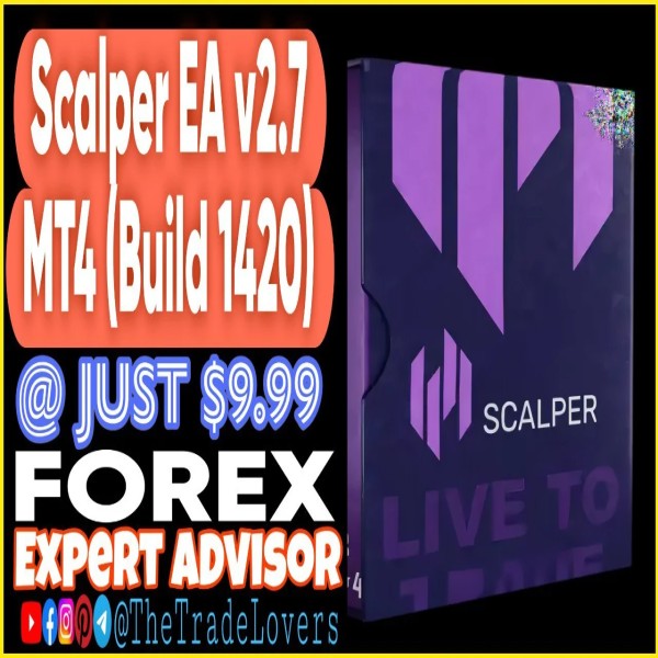 Scalping EA v2.7 MT4 With Presets (Works on Build 1421+) | Forex Robot | MT4 Expert Advisor - The Trade Lovers