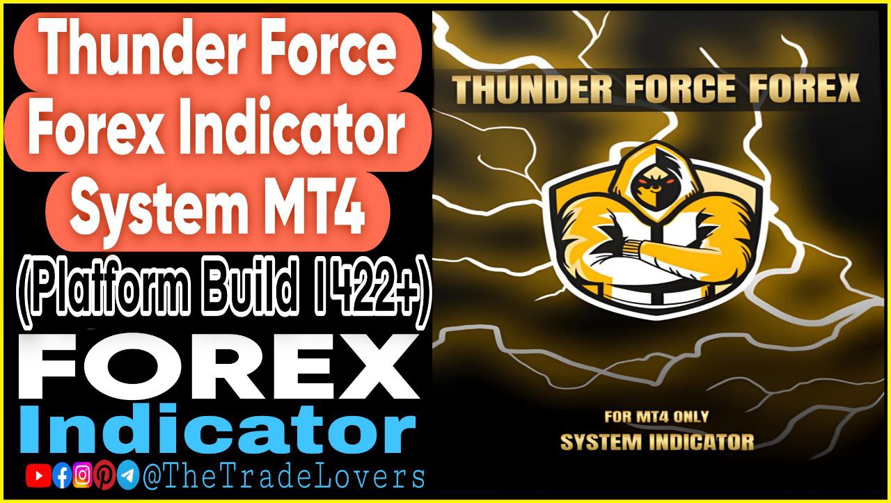 Thunder Force Forex Indicator System MT4 (Platform Build 1422 ) Forex MT4 Indicators - Payhip