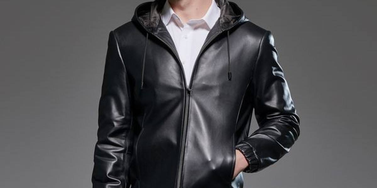 Men's Leather Hooded Jackets: A Perfect Blend of Style and Function