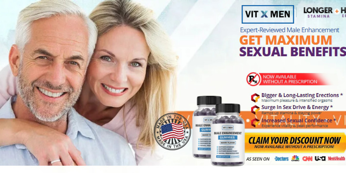 VitXMen Male Enhancement Gummies Official Website, Reviews [2025] & Price