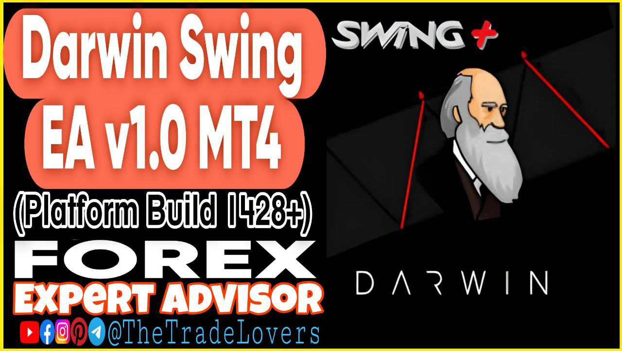 Darwin Swing EA MT4 (Works on Build 1428 ) | Forex Robot | MT4 Expert Advisor - Payhip