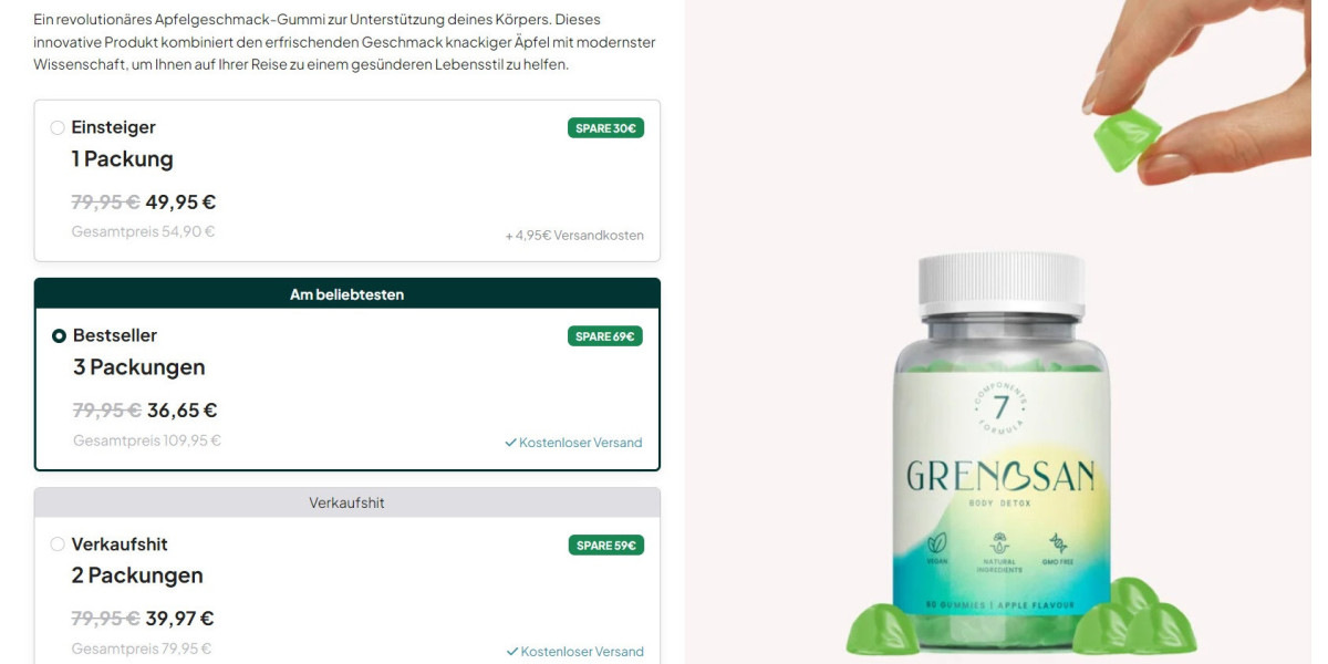 Grenosan Body Detox Gummies DE, AT, CH (Deutschland) Bewertungen & Kauf [2025]