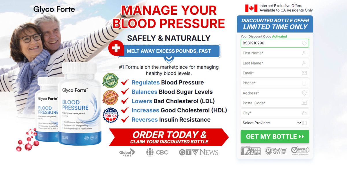 Glyco Forte Blood Pressure Formula Canada Benefits, Working, Price In CA, UK