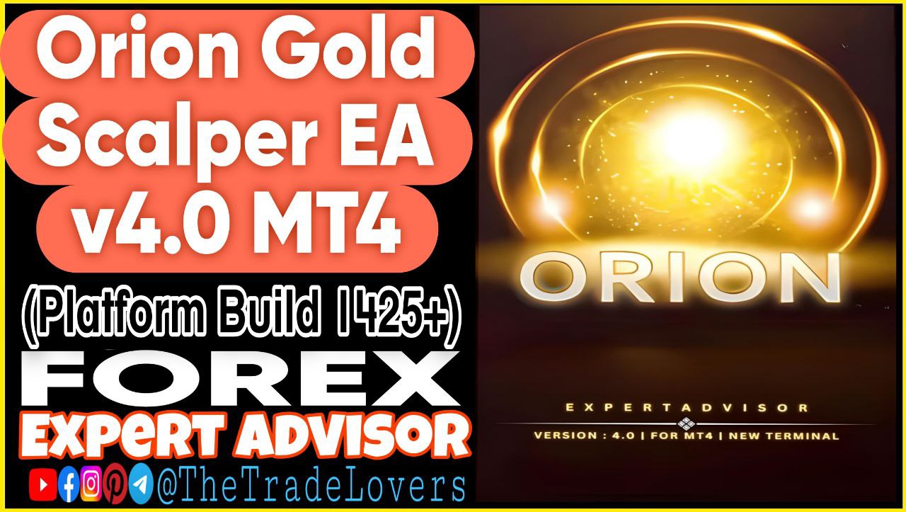 Orion Gold Scalper EA V4.0 MT4 (Works on Build 1425 ) | Forex Robot | MT4 Expert Advisor - Payhip
