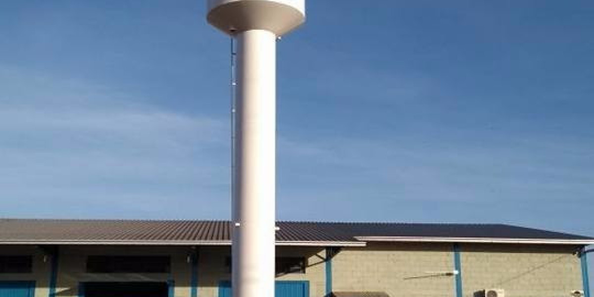 Multi-Column Elevated Storage Tank