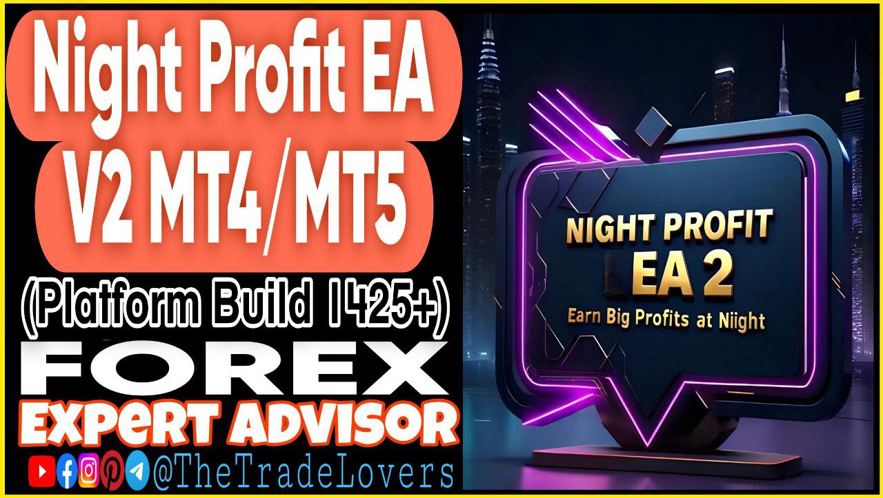Night Profit EA V2 MT4/MT5 Sets | Forex Robot | MT4 Forex Robot | MT5 Expert Advisor - Payhip