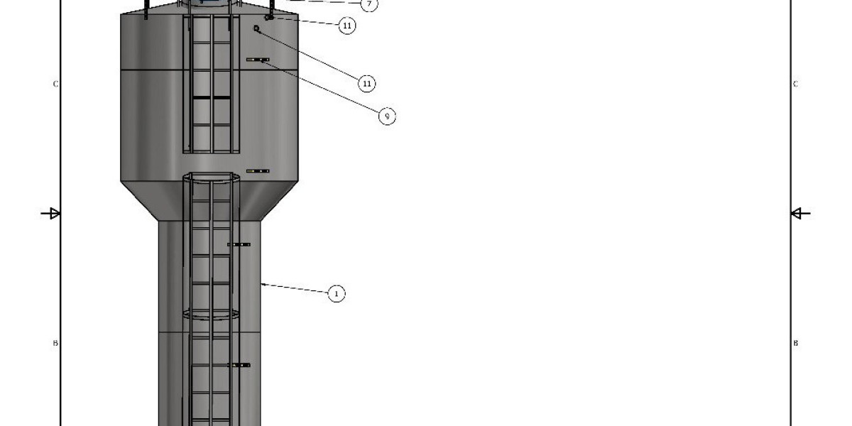 Phoenix Fabricators Composite Elevated Water Tank Designs