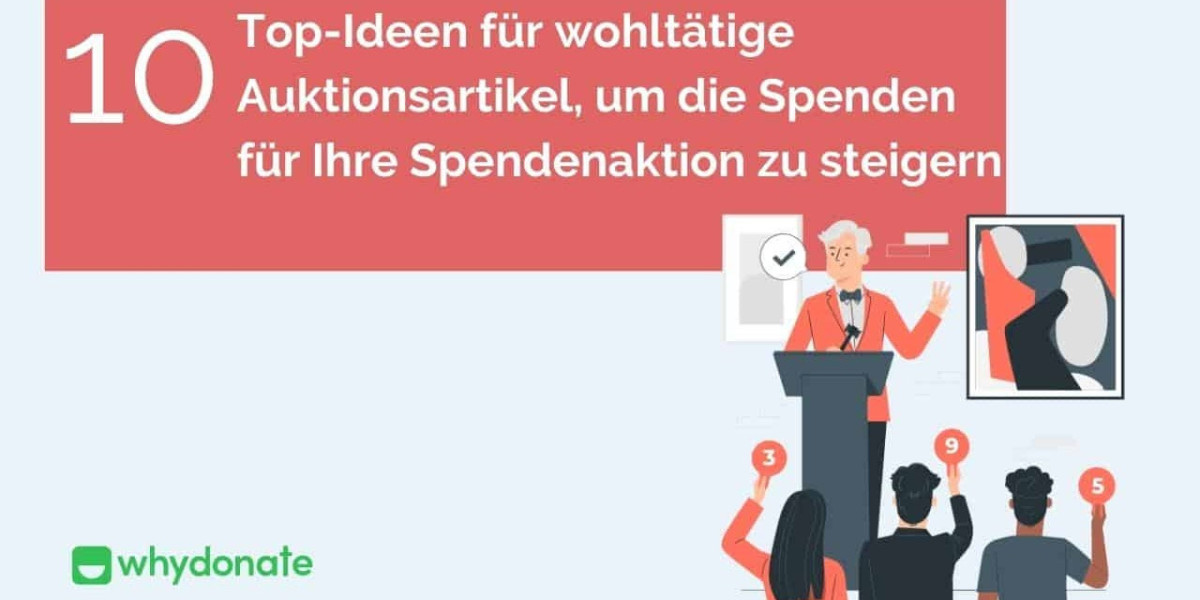 Stille Auktionen: Ein kreativer Weg, anonym Spenden zu sammeln und Gutes zu tun