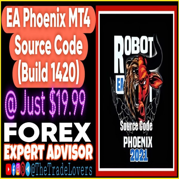 EA Phoenix MT4 MQ4 Source Code (Works on Build 1421+) | Forex Robot | MT4 Expert Advisor - The Trade Lovers