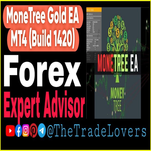 Monetree Gold EA MT4 (Works on Build 1421+) | Forex Robot | MT4 Expert Advisor - The Trade Lovers