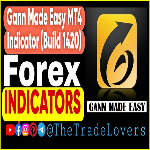 Gann Made Easy Indc V2.2 MT4 (Work on Build 1421+) | Forex MT4 Indicators - The Trade Lovers