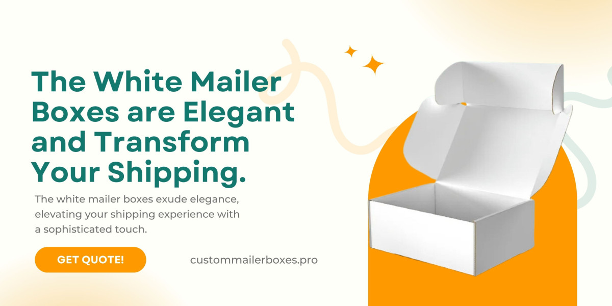 The White Mailer Boxes are Elegant and Transform Your Shipping.