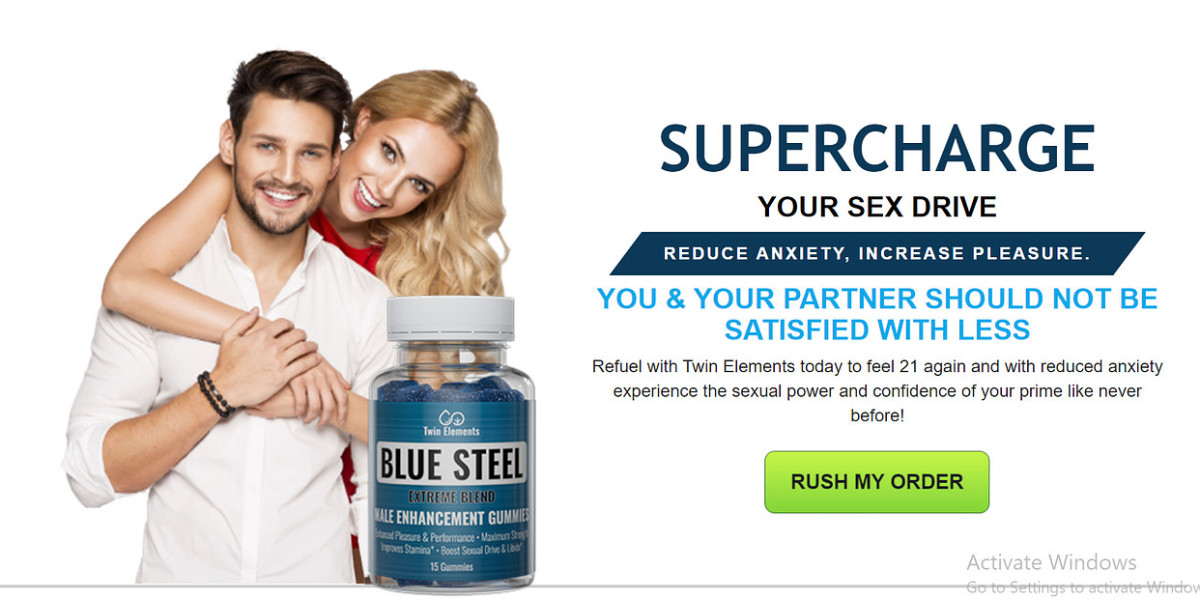 Blue Steel Male Enhancement Gummies USA Reviews [Updated 2025]: Know All Details & Buy