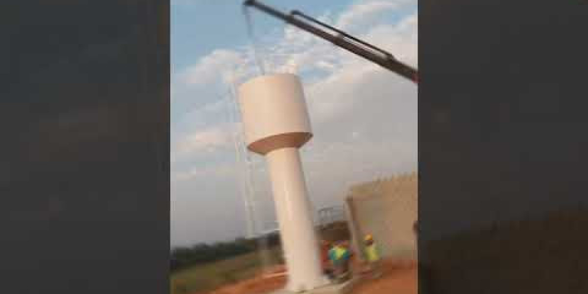 Caldwell FLC Fluted Column Elevated Storage Tank