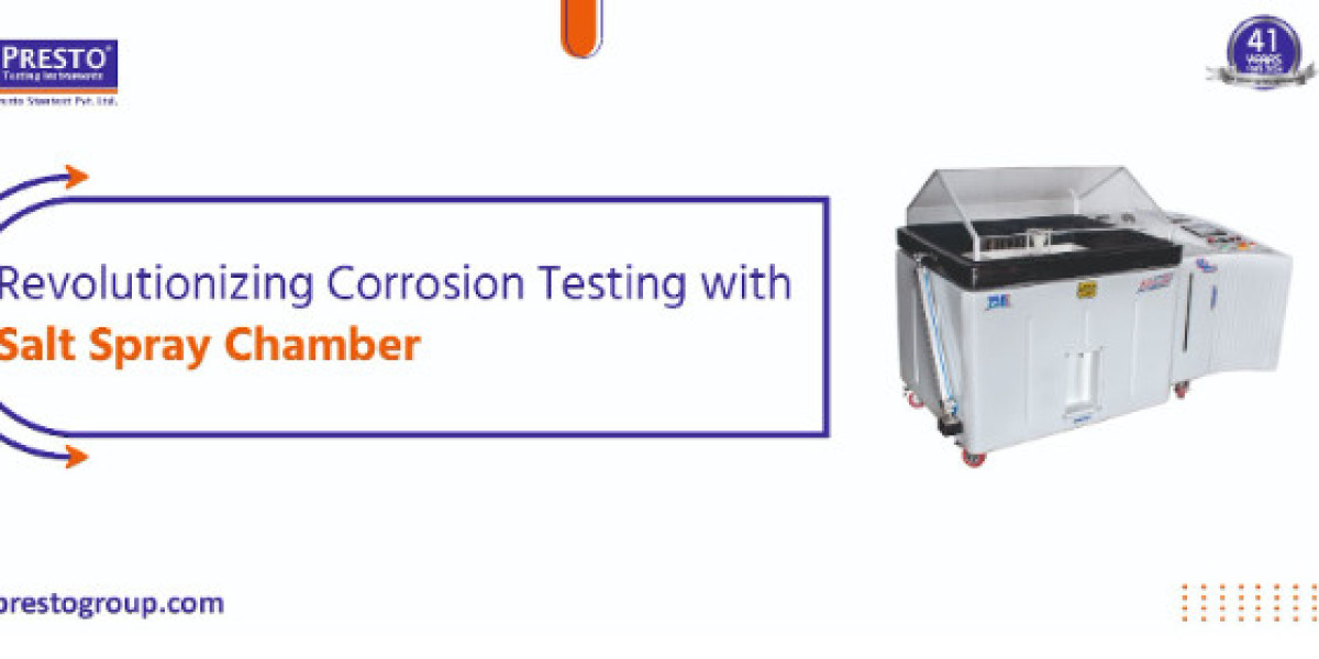 Revolutionizing Corrosion Testing with Salt Spray Chamber