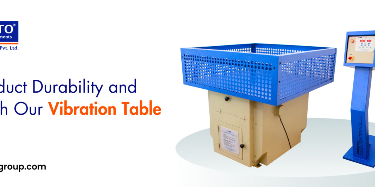 Vibration Tables for Industrial Testing: Features and Applications