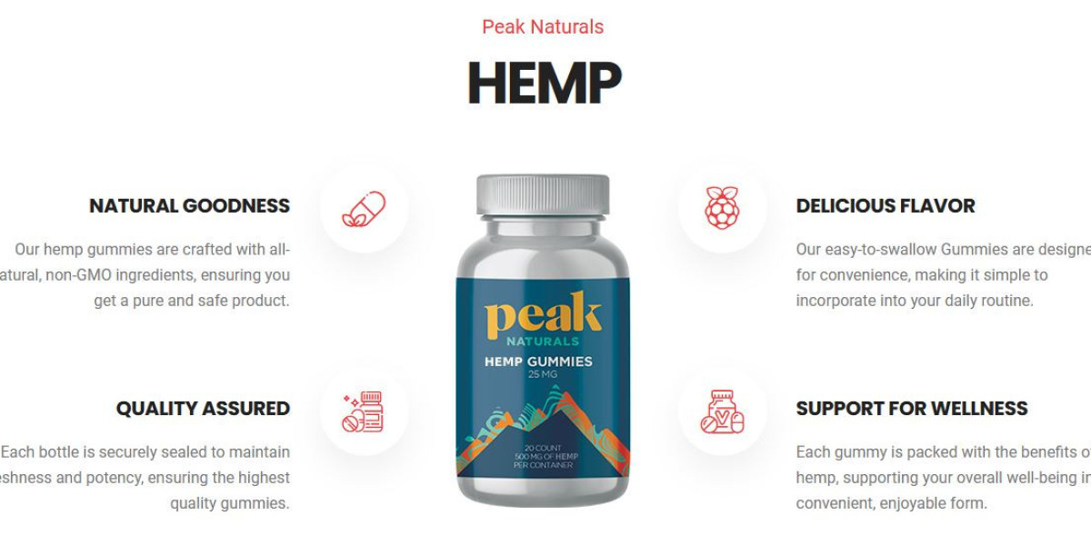 Peak Naturals CBD Gummies: 100% Safe Ingredients, Benefits Does it Really Work?