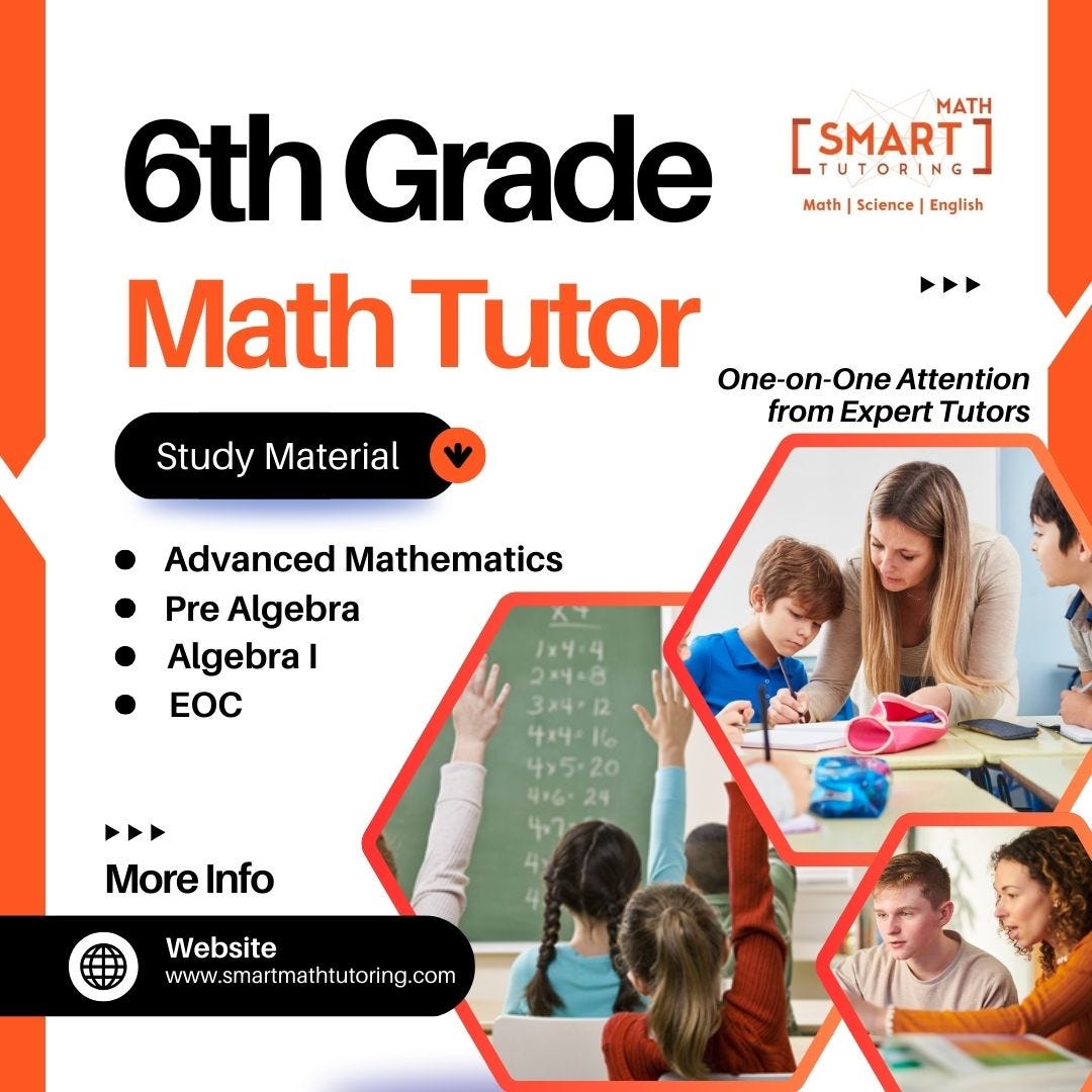 How a 6th Grade Math Tutor Can Help Build Strong Foundations | by smartmathtutoring | Jan, 2025 | Medium