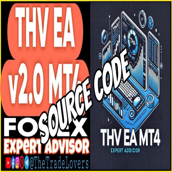 THV EA v2 Source Code MQ4 (Works on Build 1431+) | Forex Robot | MT4 Expert Advisor - The Trade Lovers