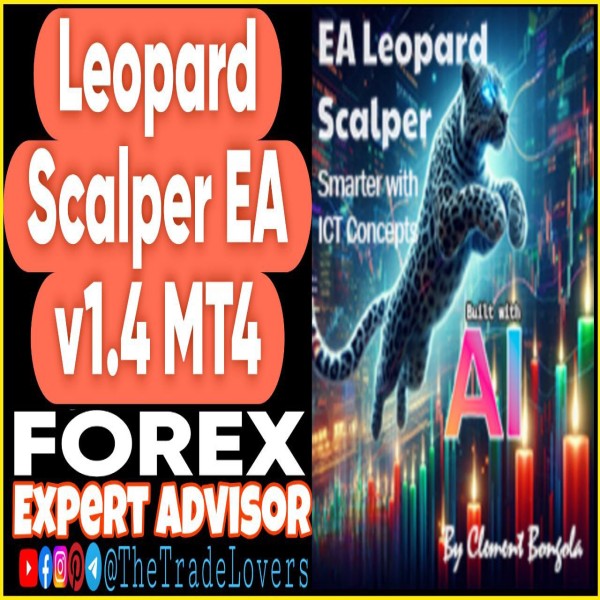 Leopard Scalper EA v1.4 MT4 + Presets (Works on Build 1431+) | Forex Robot | MT4 Expert Advisor - The Trade Lovers