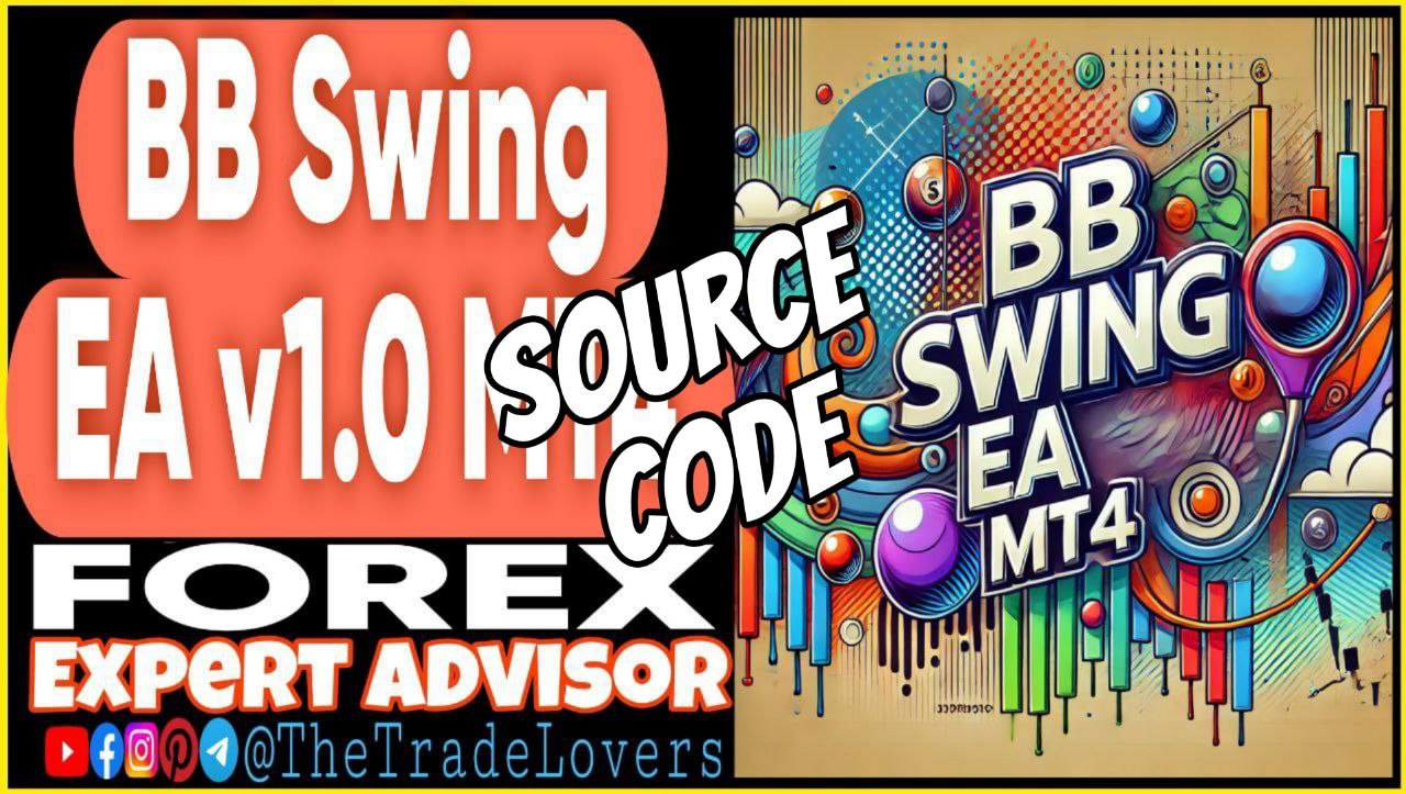 BB Swing EA v1.0 Source Code MQ4 (Works on Build 1431 ) | Forex Robot | MT4 Expert Advisor - Payhip
