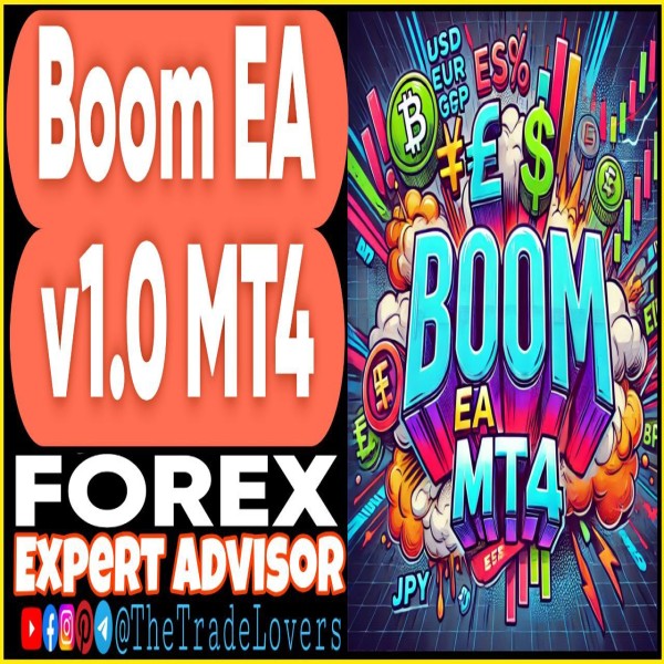 Boom EA v1.0 MT4 (Works on Build 1440+) | Forex Robot | MT4 Expert Advisor - The Trade Lovers