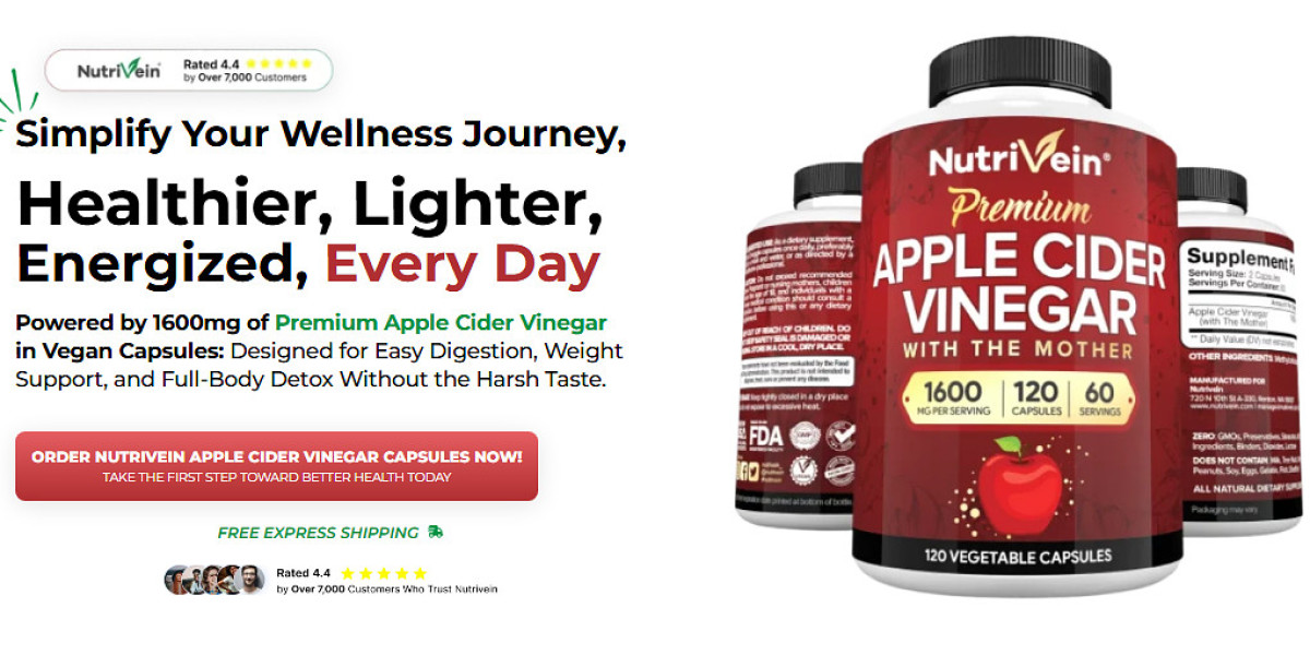 Nutrivein Apple Cider Vinegar Official Website, Reviews [2025] & Price For Sale In USA
