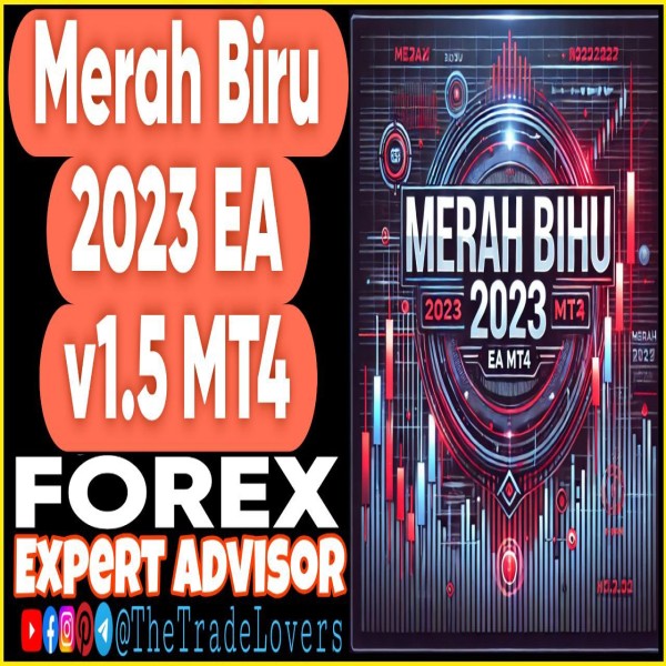 Merah Biru 2023 EA v1.5 MT4 (Works on Build 1431+) | Forex Robot | MT4 Expert Advisor - The Trade Lovers