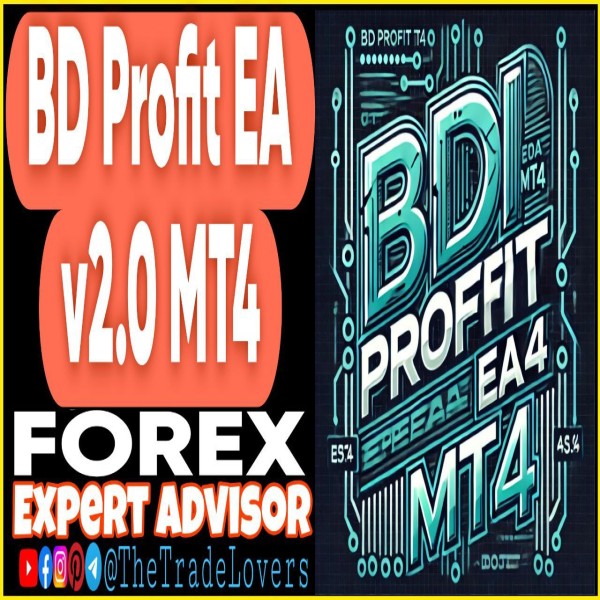 BD Profit EA v2.0 MT4 (Works on Build 1431+) | Forex Robot | MT4 Expert Advisor - The Trade Lovers
