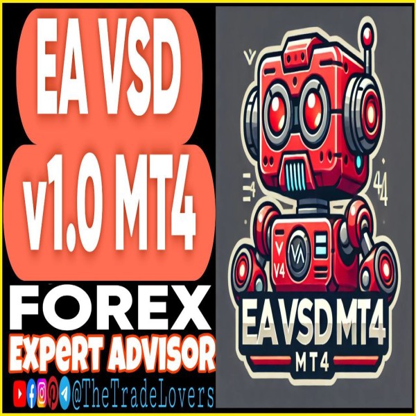 EA VSD(revA) v1.0 MT4 (Works on Build 1440+) | Forex Robot | MT4 Expert Advisor - The Trade Lovers