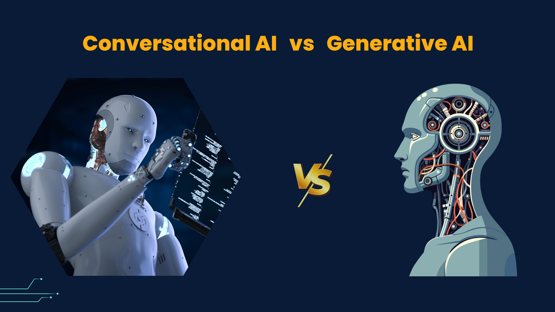 Conversational AI V/S Generative AI – Which One Should You Choose? – MoogleLabs